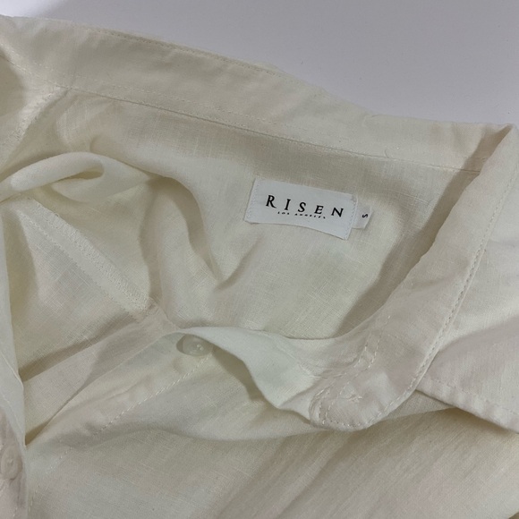 Risen Los Angeles Linen Blend Relaxed Fit Shirt - Picture 8 of 10